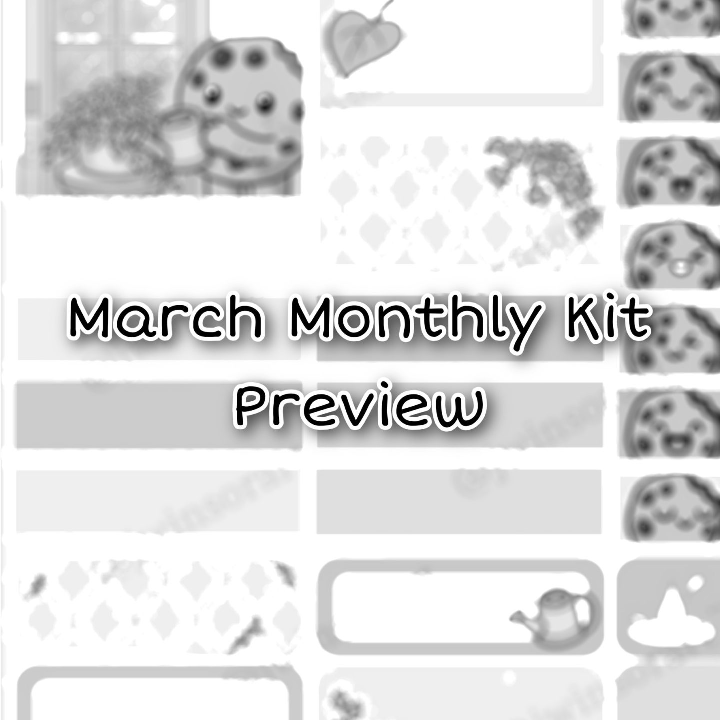 March Monthly Kit Preview