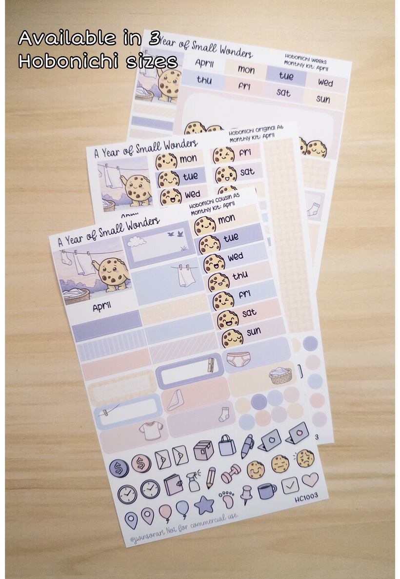April Monthly Kit Is Live